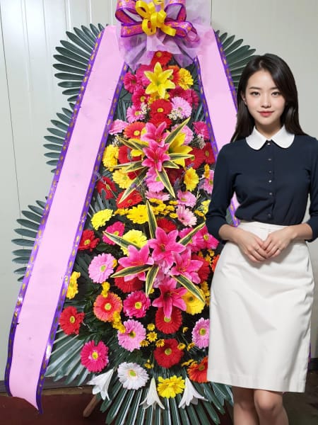그랜드컨벤션센터 3단화환 기본형